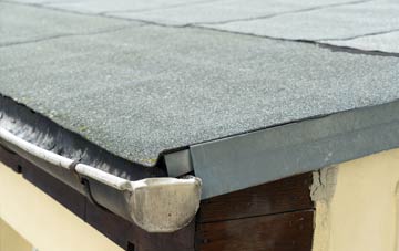repair or replace Scrwgan flat roofing?