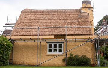 Scrwgan thatch roofing costs